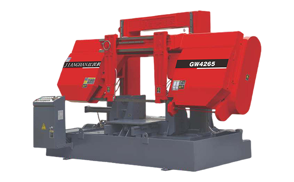 白鹭湖管理区GW4265双柱龙门卧式带锯床