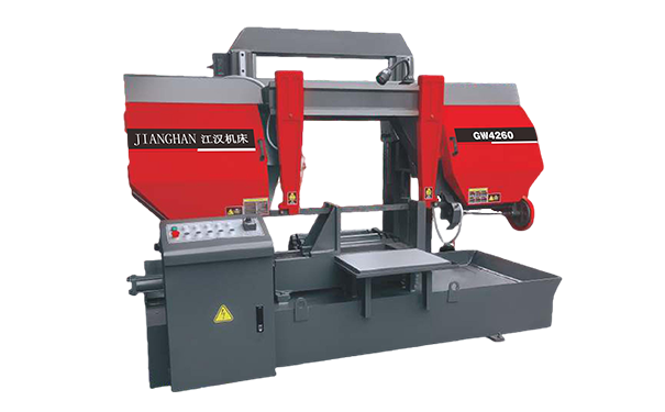 白鹭湖管理区GW4260双柱龙门卧式带锯床