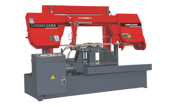 白鹭湖管理区GWK4240数控双柱龙门卧式带锯床